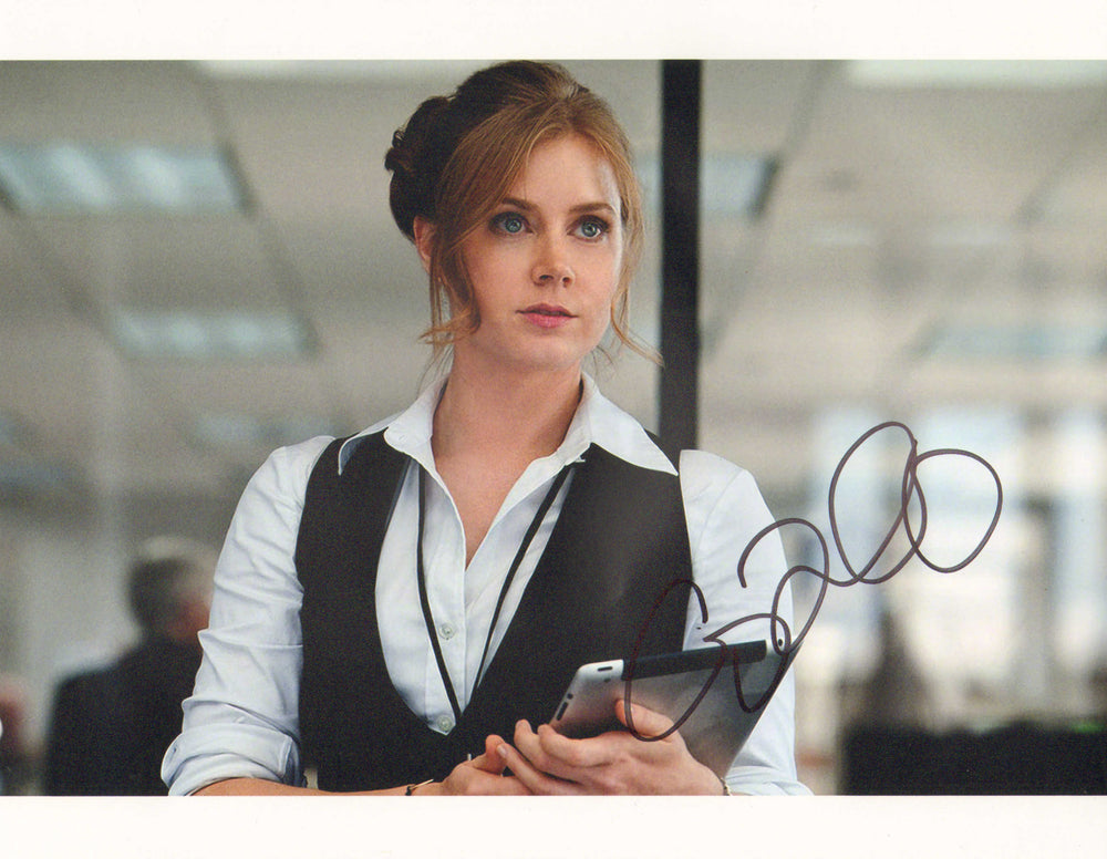 Amy Adams as Lois Lane in Superman: Man of Steel Signed 11x14 Photo