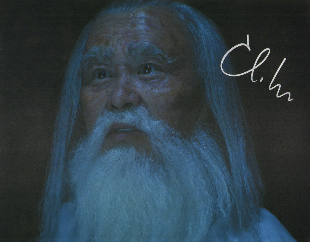 C.S. Lee as Master Kim Sun-Yung in Cobra Kai Signed 11x14 Photo