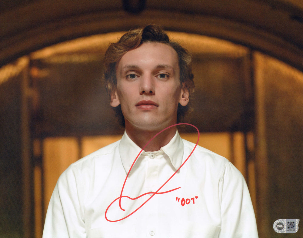 Jamie Campbell Bower as Henry Creel / 001 in Stranger Things (SWAU) Signed 11x14 Photo with Character Name