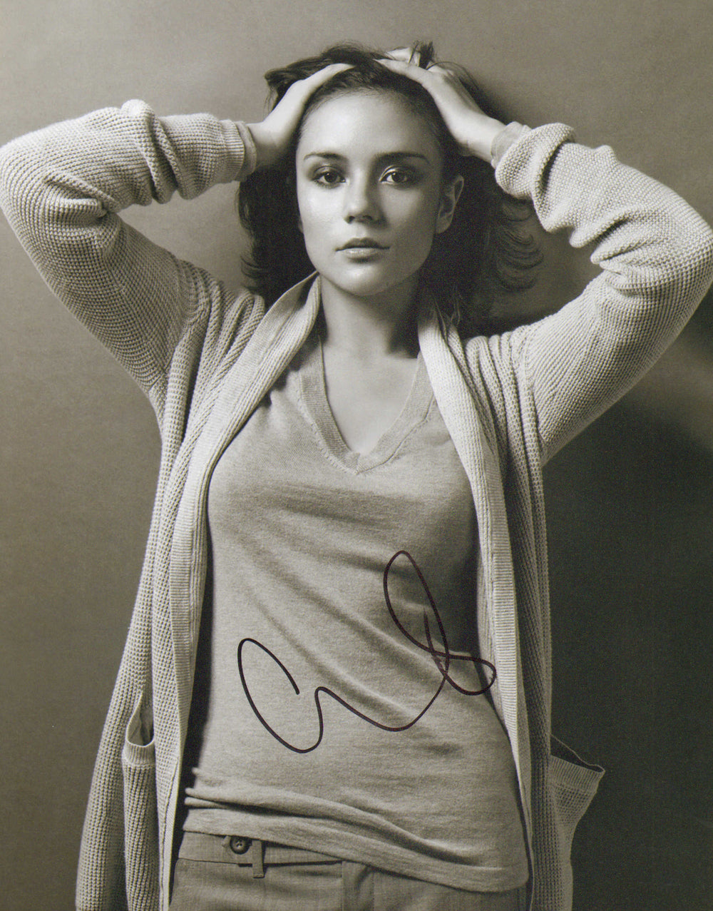 Catalina Sandino Moreno from Silent Night, From, & Barbarians Signed 11x14 Photo