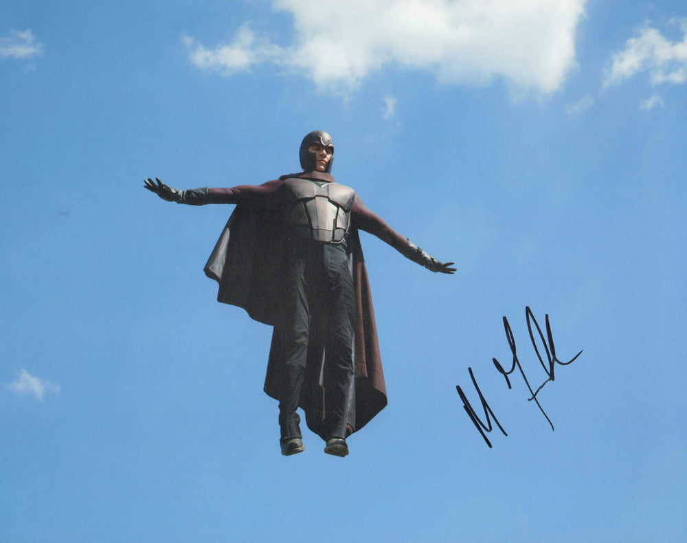 Michael Fassbender as Magneto in X-Men: Days of Future Past Signed 11x14 Photo