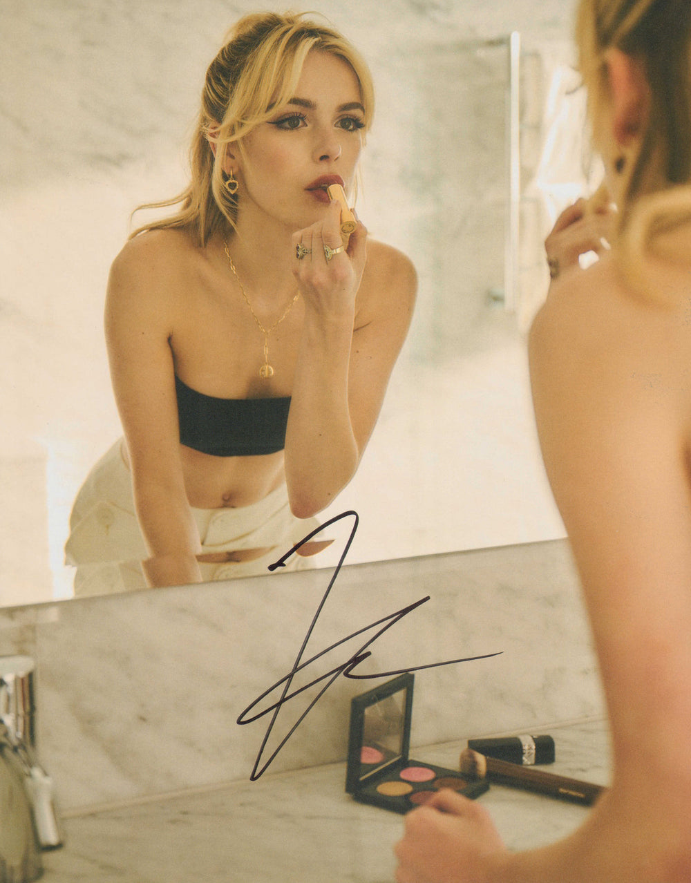Kiernan Shipka from Chilling Adventures of Sabrina, Flowers in the Attic, & Longlegs Signed 11x14 Photo
