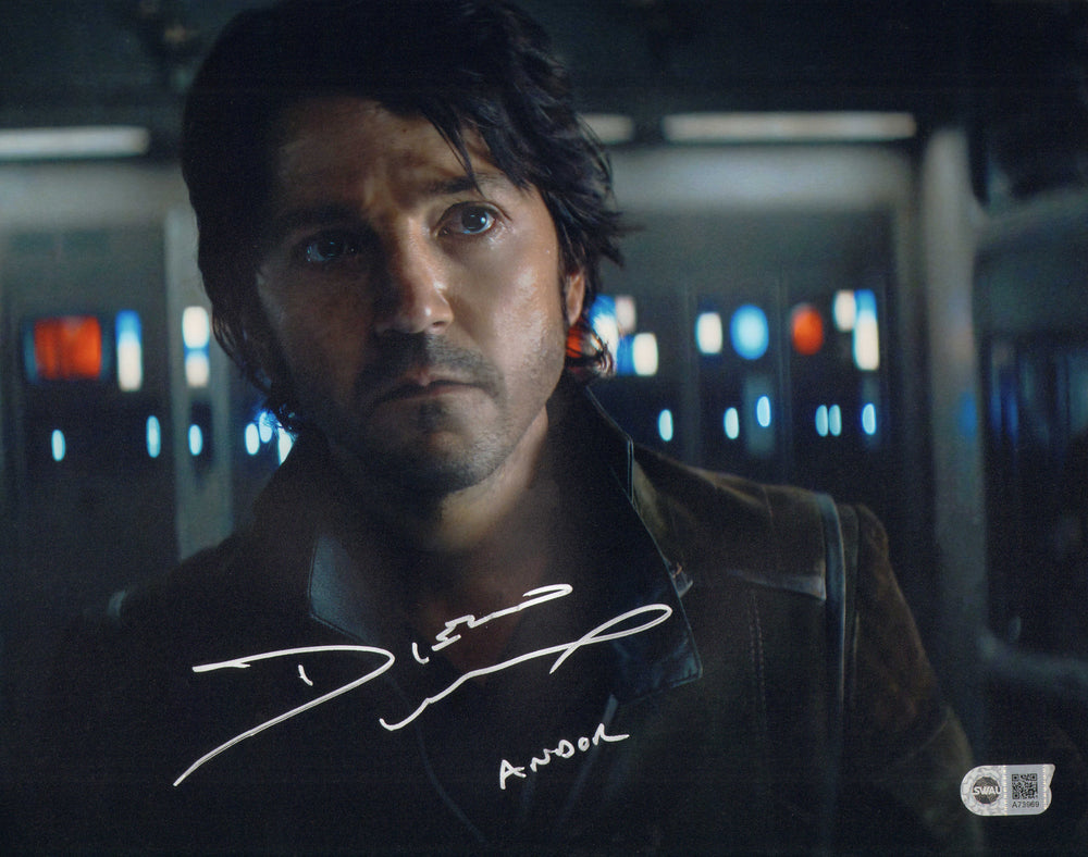 Diego Luna as Cassian Andor in Star Wars: Andor (SWAU) Signed 11x14 Photo with Character Name