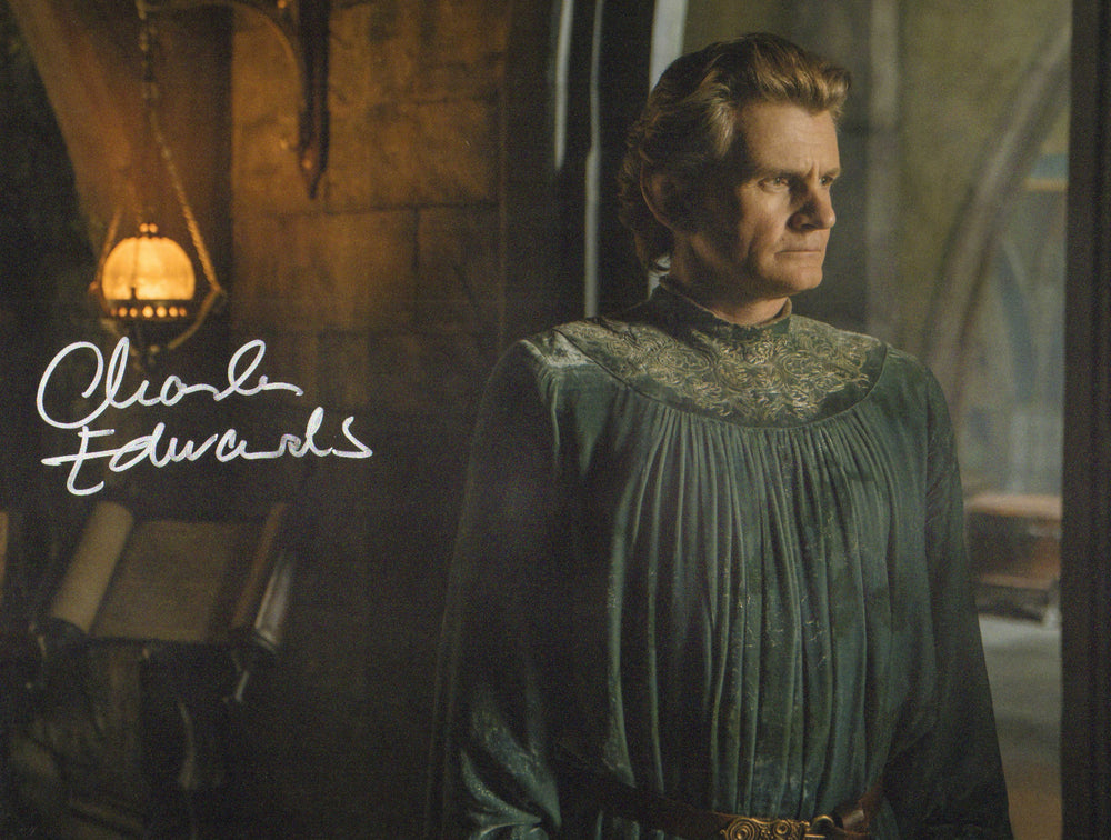 Charles Edwards as Celebrimbor in The Lord of the Rings: The Rings of Power Signed 11x14 Photo