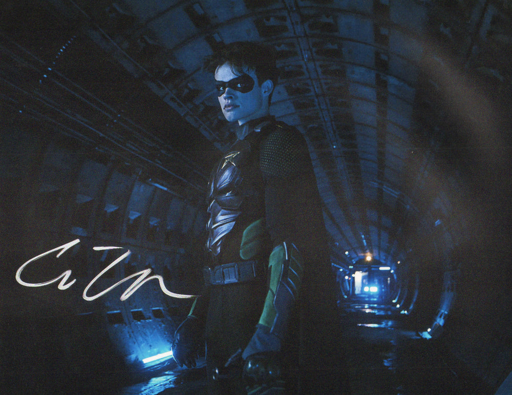 Curran Walters as Robin in Titans Signed 11x14 Photo