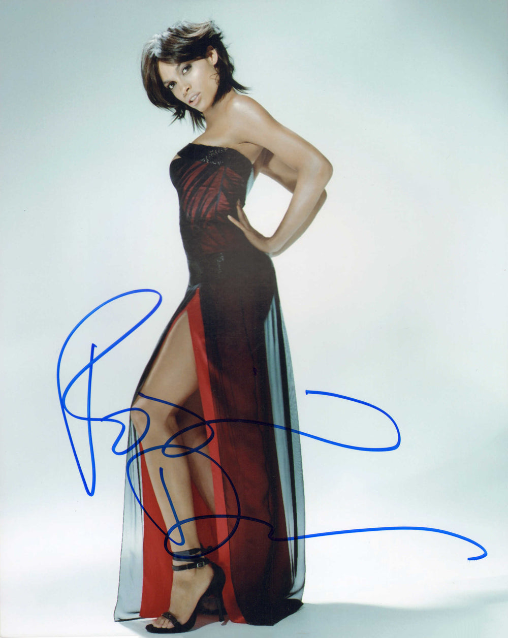 Rosario Dawson from Star Wars: The Mandalorian, Star Wars: Ahshoka, & Sin City Signed 8x10 Photo
