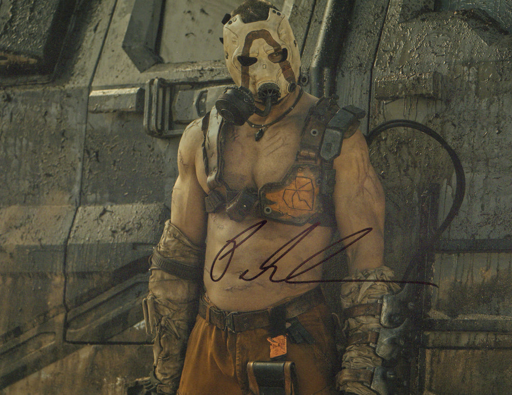 Florian Munteanu as Psycho Krieg in Borderlands Signed 11x14 Photo