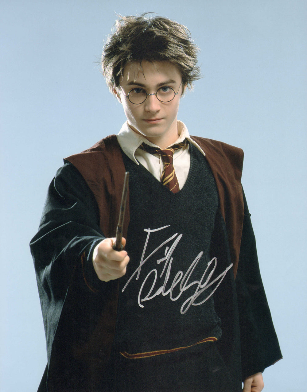 Daniel Radcliffe as Harry Potter in Harry Potter & the Prisoner of Azkaban (Beckett) Signed 11x14 Photo