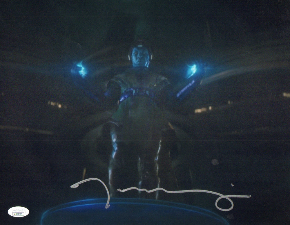 Jonathan Majors as Kang the Conqueror in Ant-Man and The Wasp: Quantumania (JSA) Signed 11x14 Photo