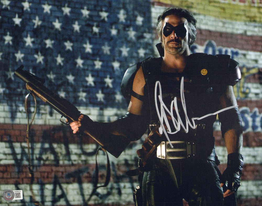 Jeffrey Dean Morgan as The Comedian in Watchmen (Beckett) Signed 11x14 Photo