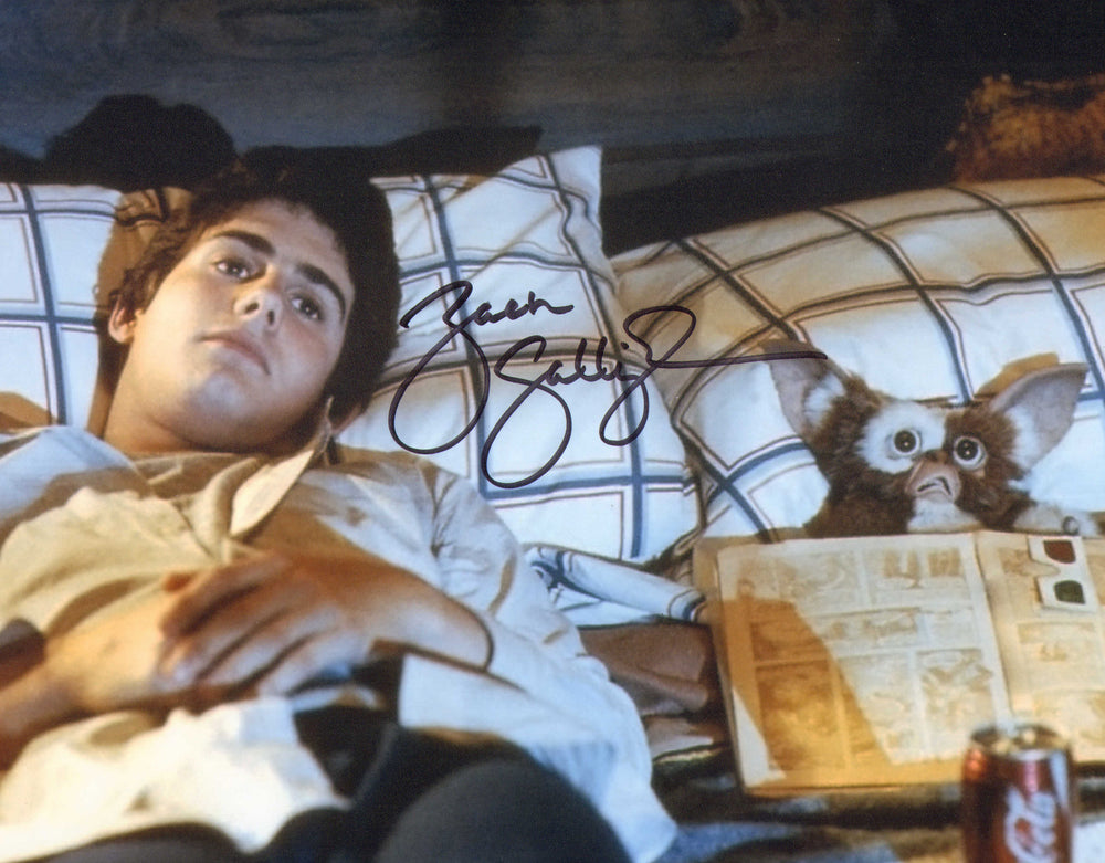 Zach Galligan as Billy Peltzer in Gremlins Signed 8x10 Photo