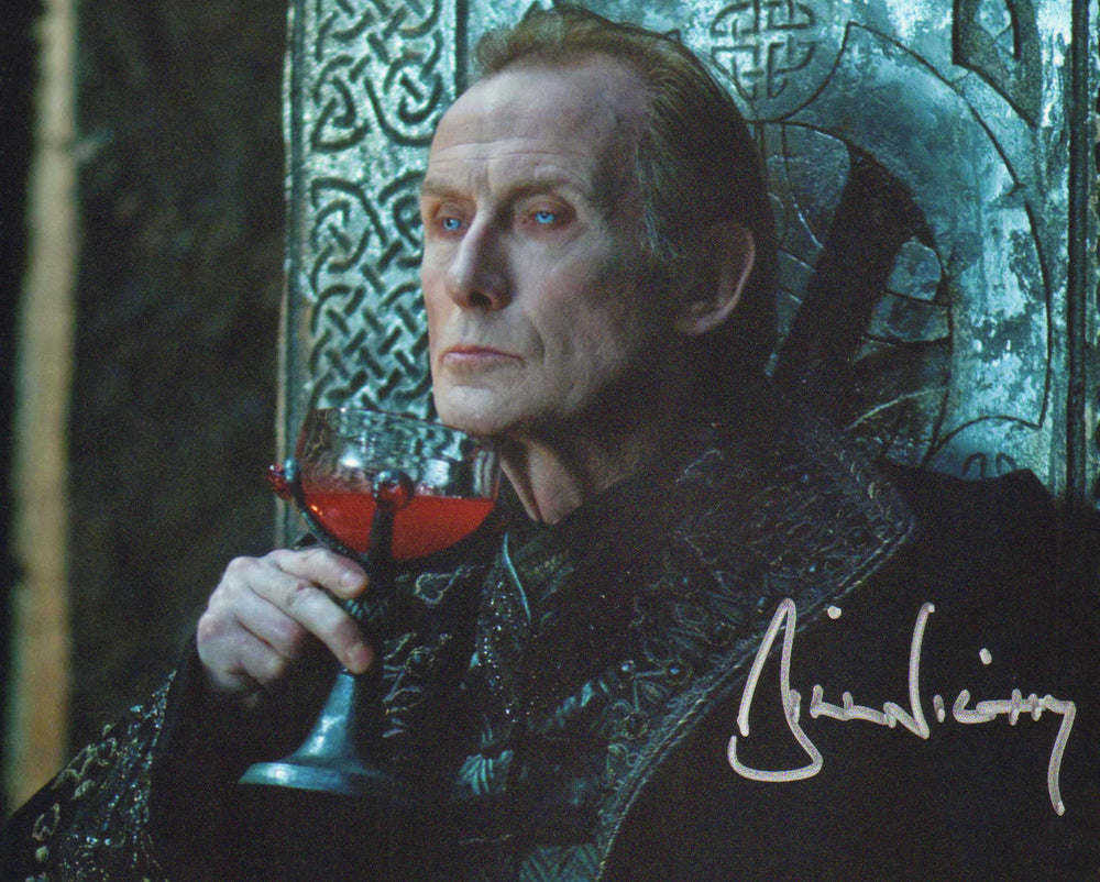 Bill Nighy as Victor in Underworld Signed 8x10 Photo
