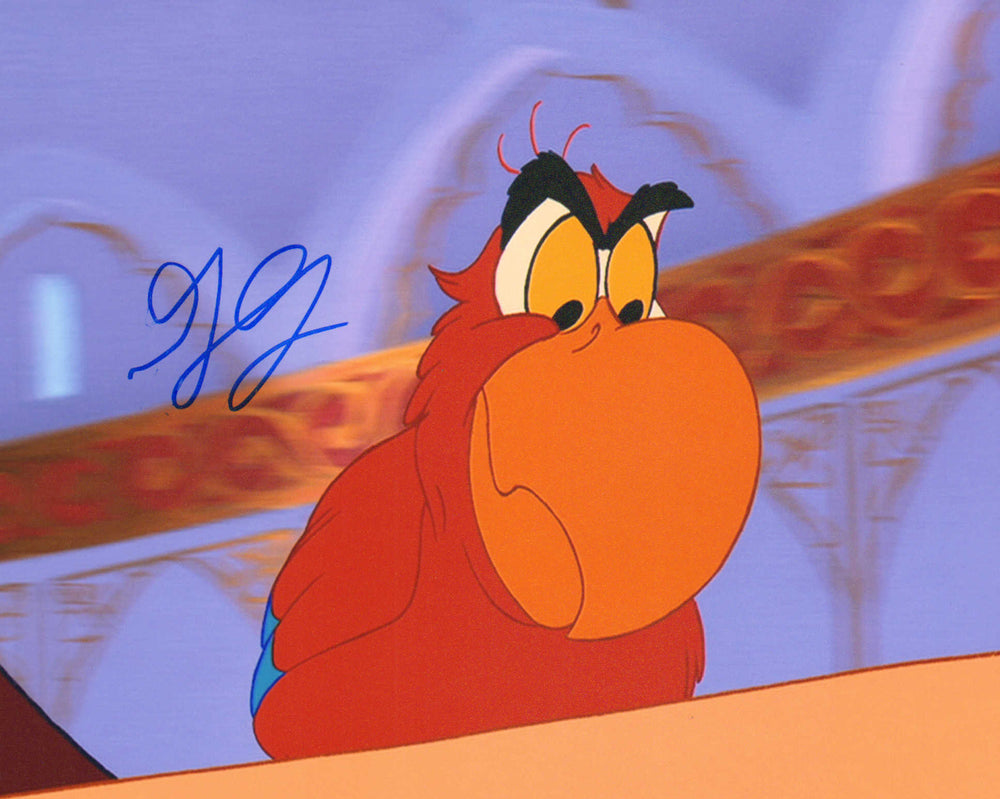Gilbert Gottfried as Iago in Disney's Aladdin Signed 8x10 Photo