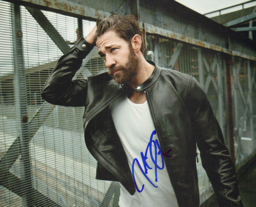 John Krasinski as Jack Ryan in Jack Ryan Signed 8x10 Photo