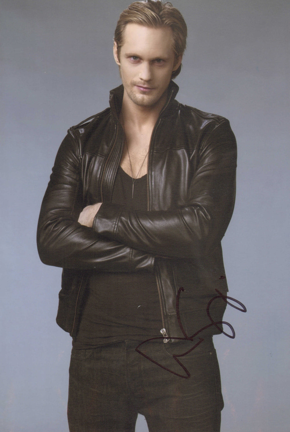 Alexander Skarsgård as Eric Northman in True Blood Signed 8x12 Photo