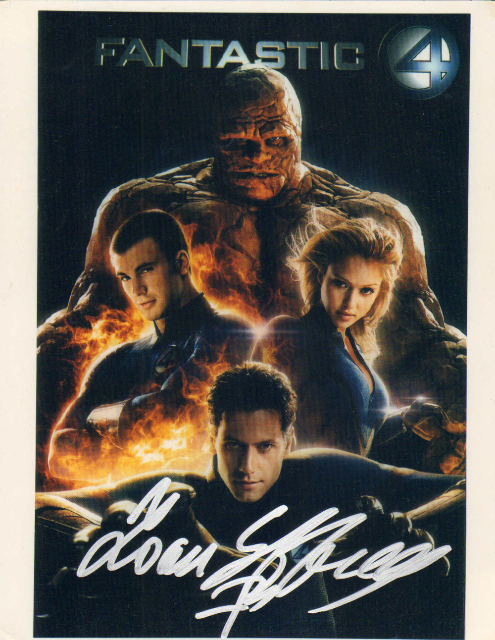 Ioan Gruffudd as Reed Richards / Mr. Fantastic in Fantastic Four Signed 8x10 Photo