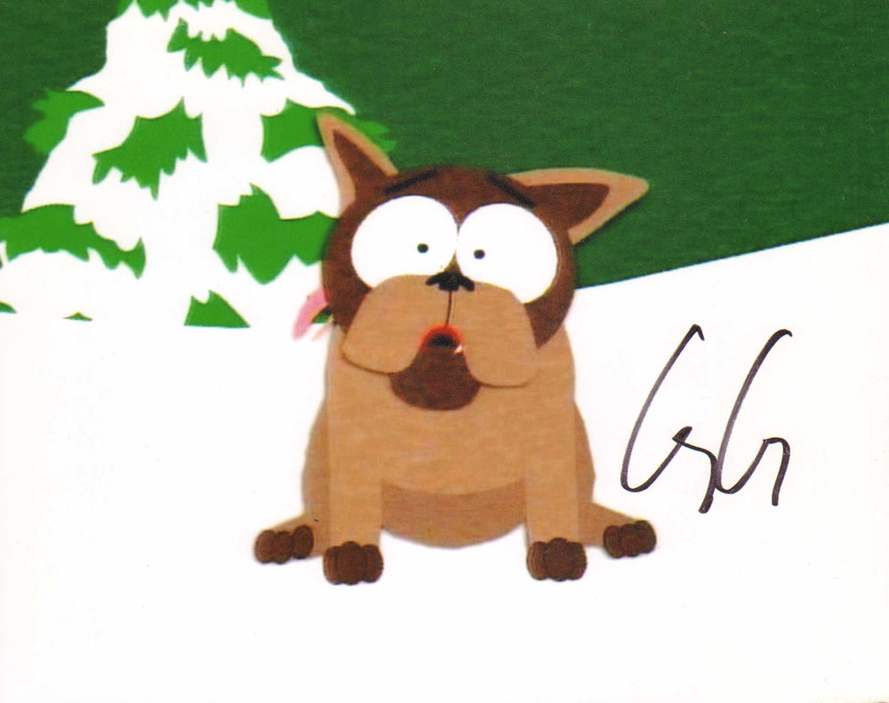 George Clooney as Sparky in South Park Signed 8x10 Photo