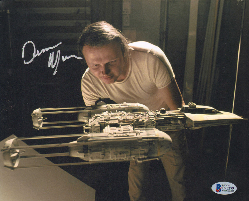 Dennis Muren Special Effects Cameraman of Star Wars: A New Hope with Y-Wing Model (Beckett) Signed 8x10 Photo