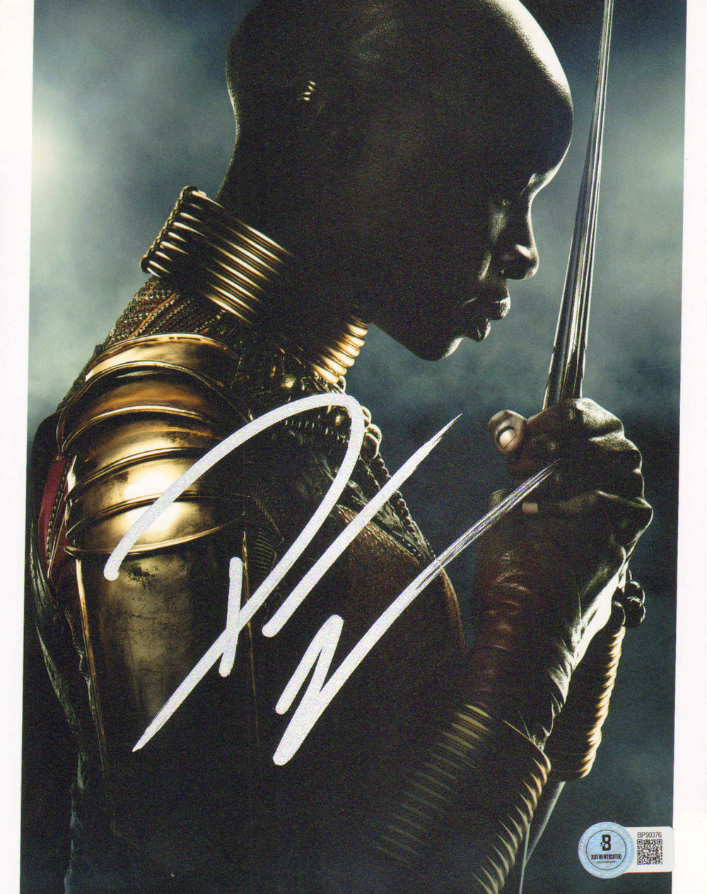 Danai Gurira as Okoye in Black Panther (Beckett) Signed 8x10 Photo