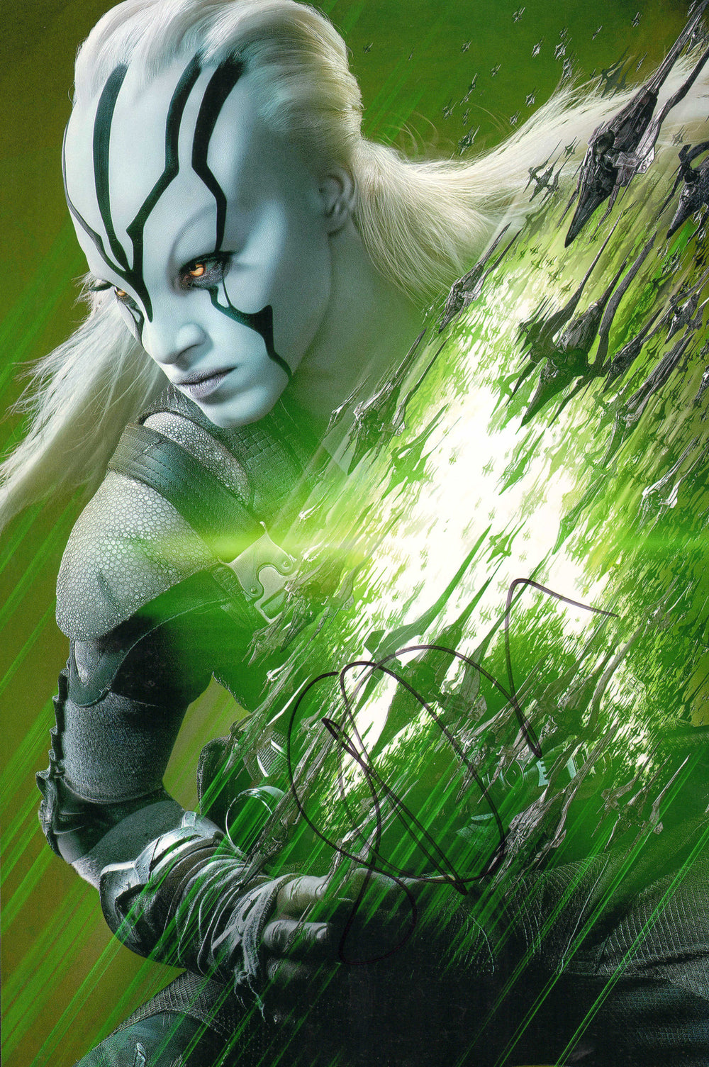 Sofia Boutella as Jaylah in Star Trek Signed 8x12 Photo