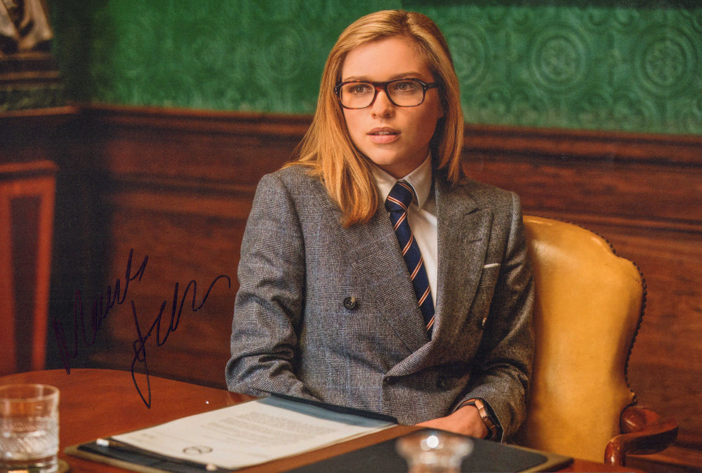 Sophie Cookson as Roxy in Kingsman: The Golden Circle Signed 8x12 Photo