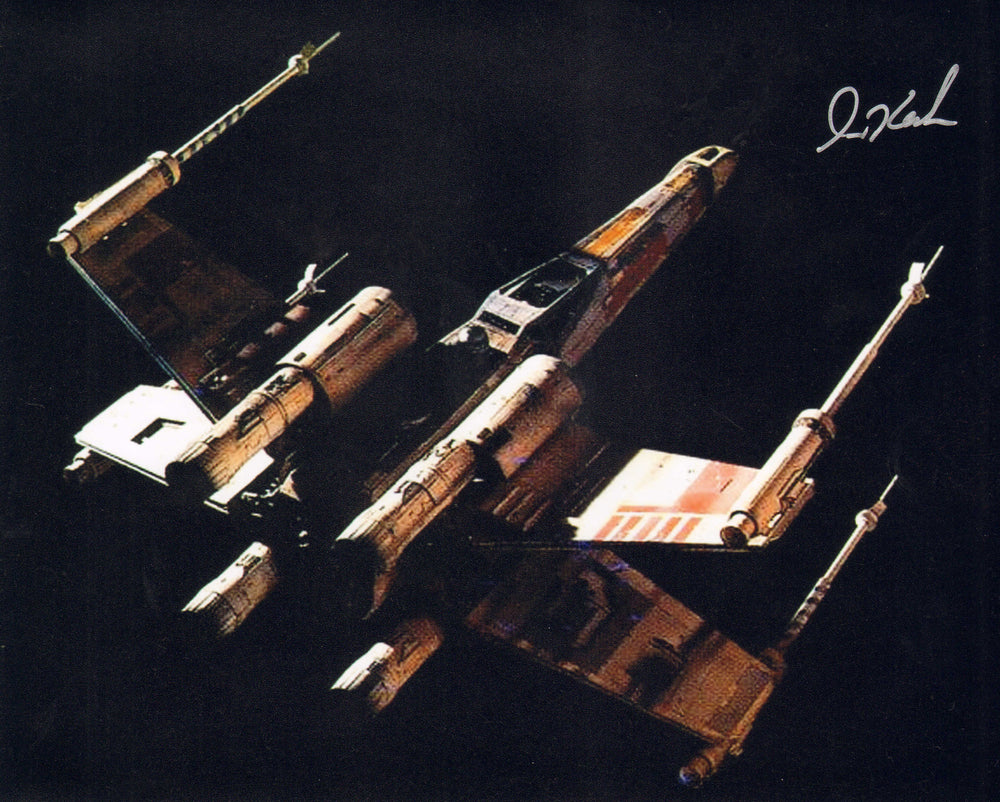Ira Keeler ILM Model Maker for Star Wars Signed 8x10 Photo