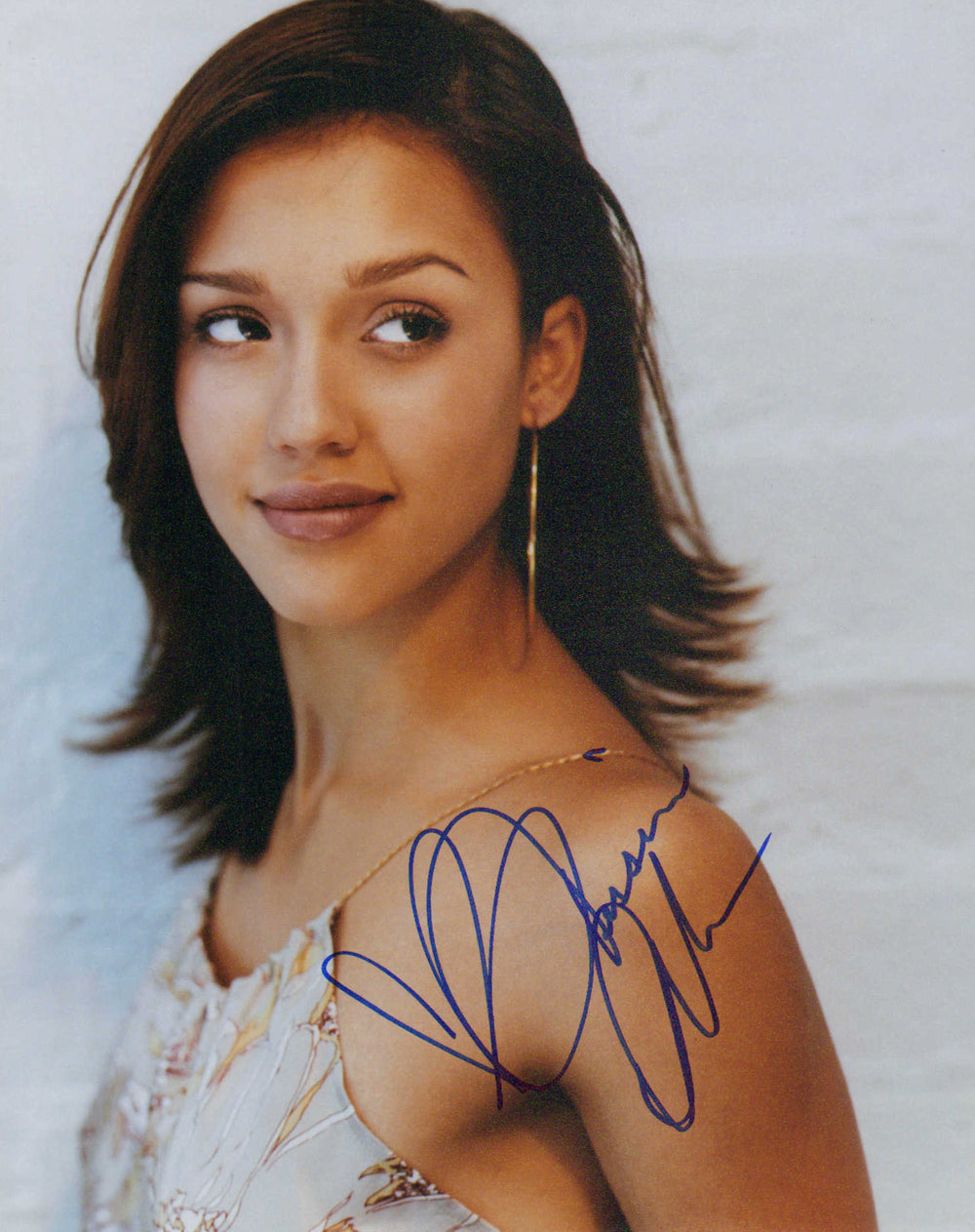 Jessica Alba from Fantastic Four & Sin City Signed 8x10 Photo