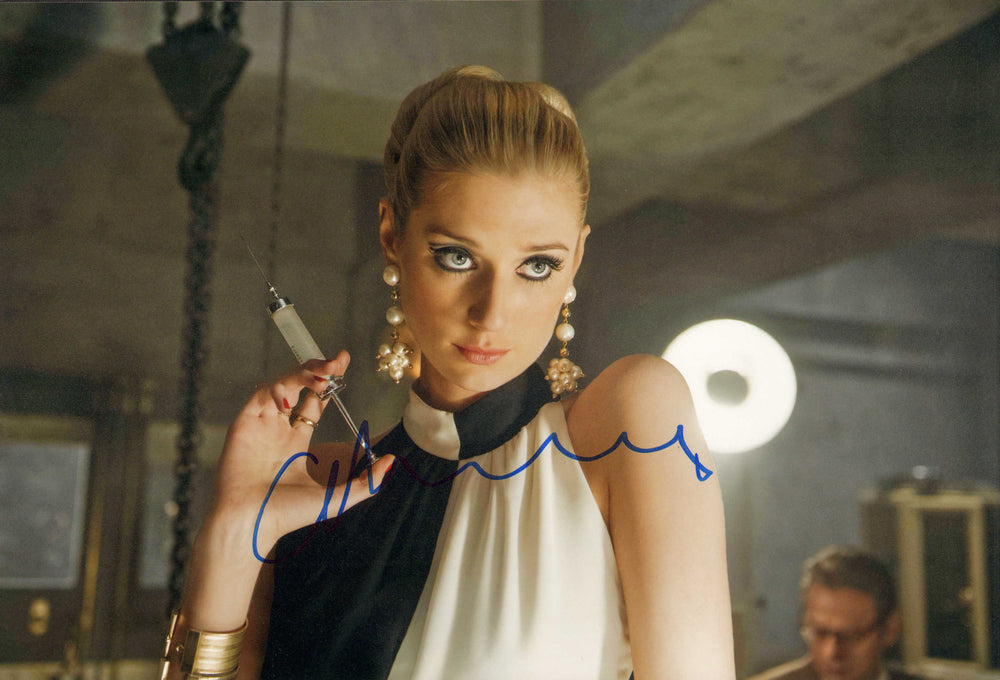 Elizabeth Debicki as Victoria Vinciguerra in The Man from U.N.C.L.E. Signed 8x12 Photo