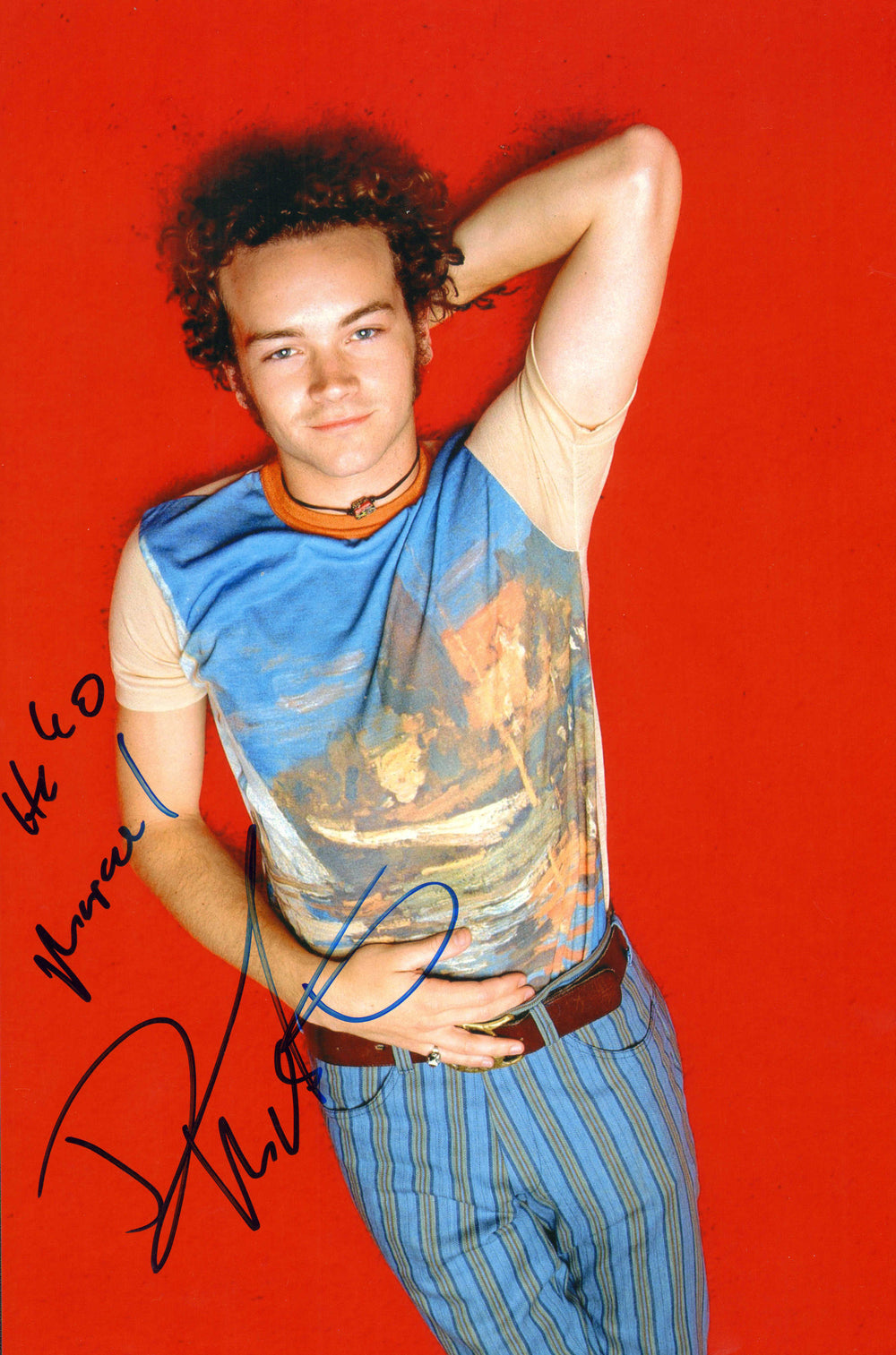 Danny Masterson as Hyde in That 70's Show Signed 8x12 Photo