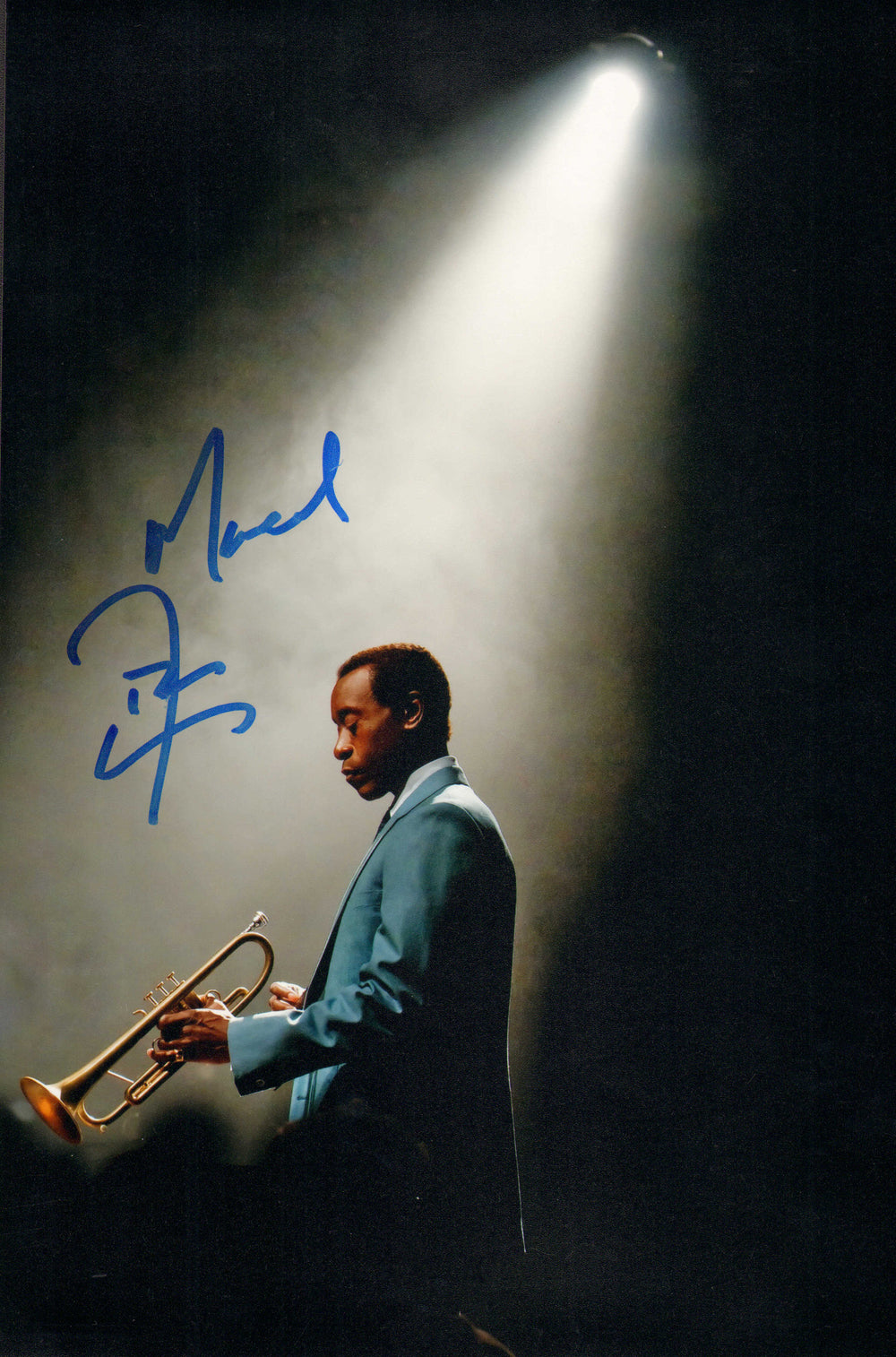 Don Cheadle as Miles Davis in Miles Ahead Signed 8x12 Photo