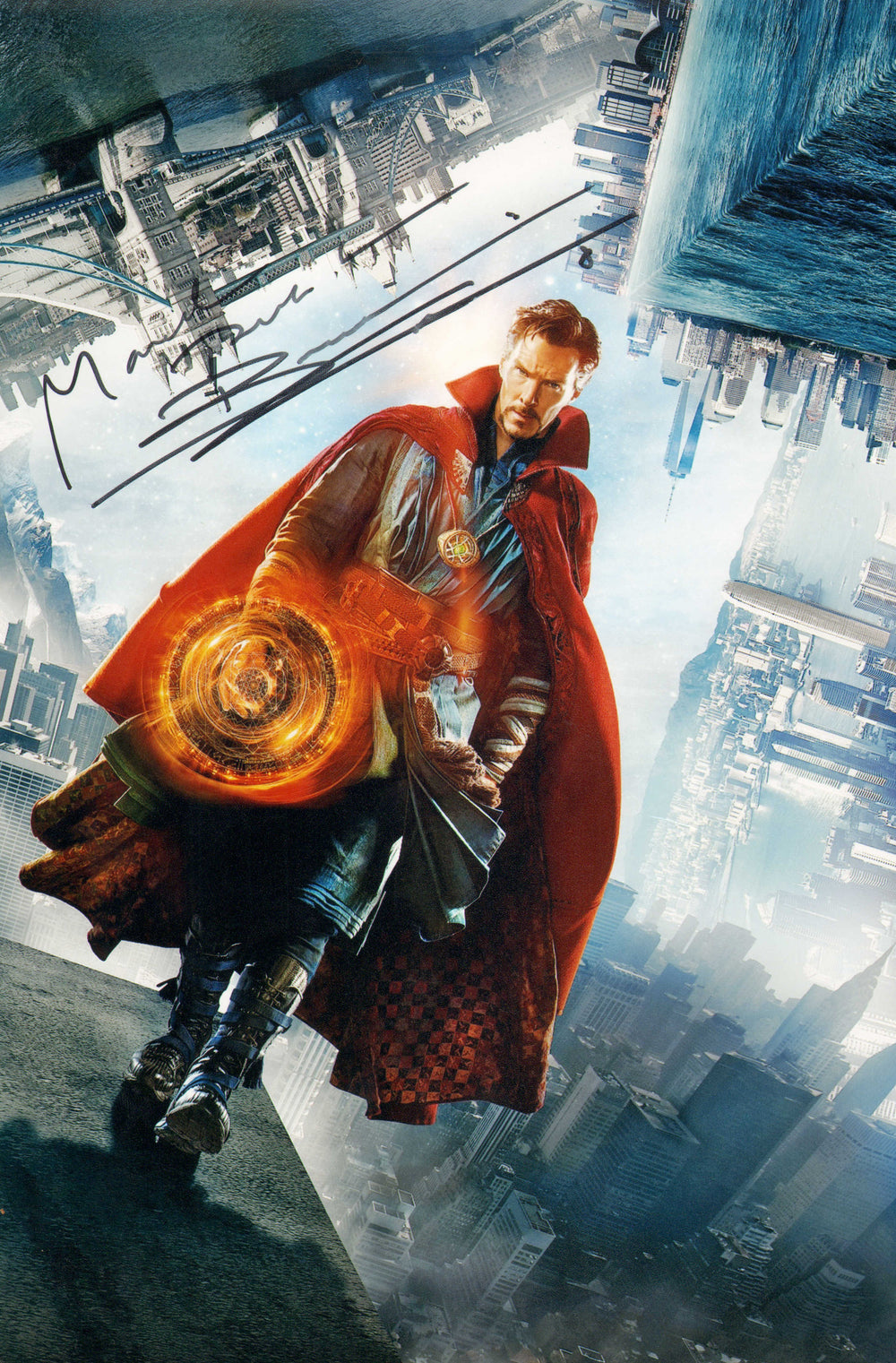 Benedict Cumberbatch as Doctor Strange in Doctor Strange Signed 8x12 Photo
