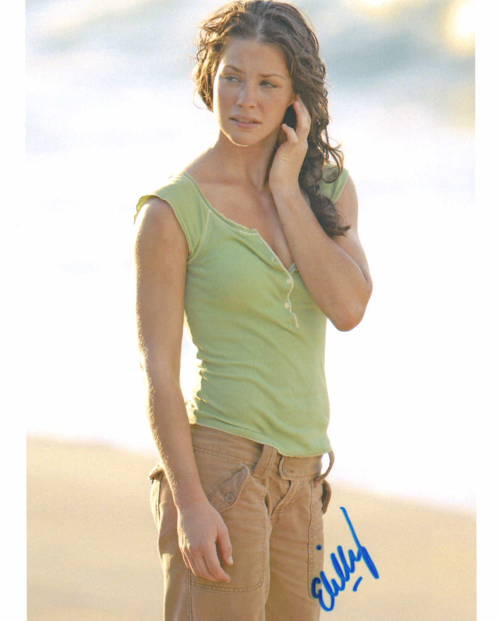 Evangeline Lilly as Kate Austen in Lost Sexy Signed 8x10 Photo