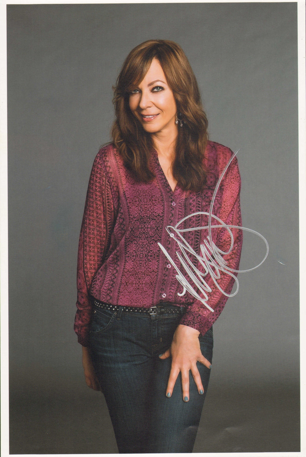Allison Janney from The West Wing, Masters Of Sex, Mom, & I, Tonya Signed 8x12 Photo