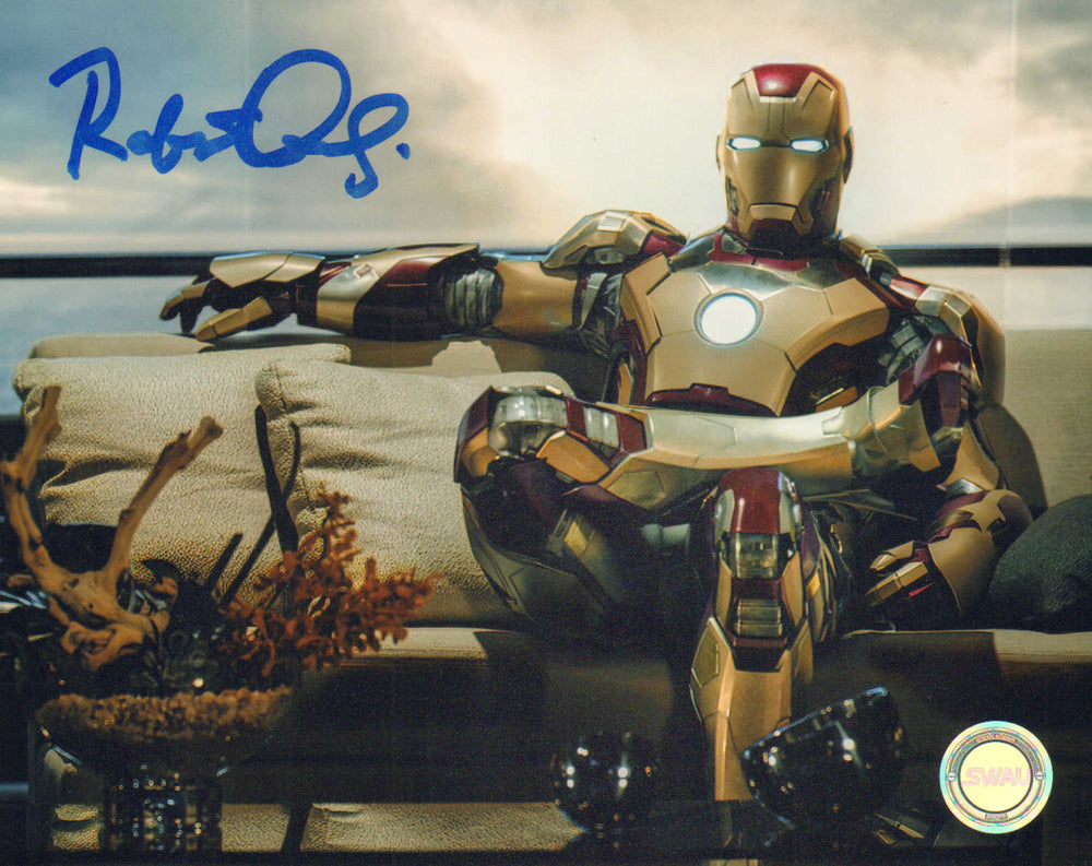 Robert Downey Jr. as Iron Man in Iron Man 3 (SWAU) Signed 8x10 Photo