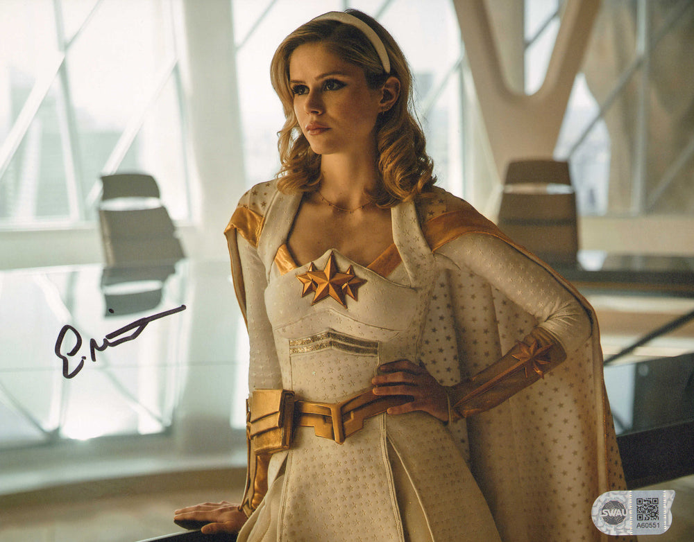 Erin Moriarty as Starlight in The Boys (SWAU) Signed 8x10 Photo