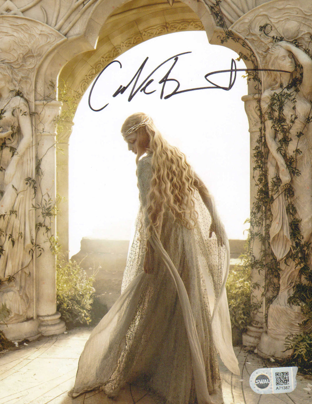 Cate Blanchett as Galadriel in The Hobbit: An Unexpected Journey (SWAU) Signed 8x10 Photo