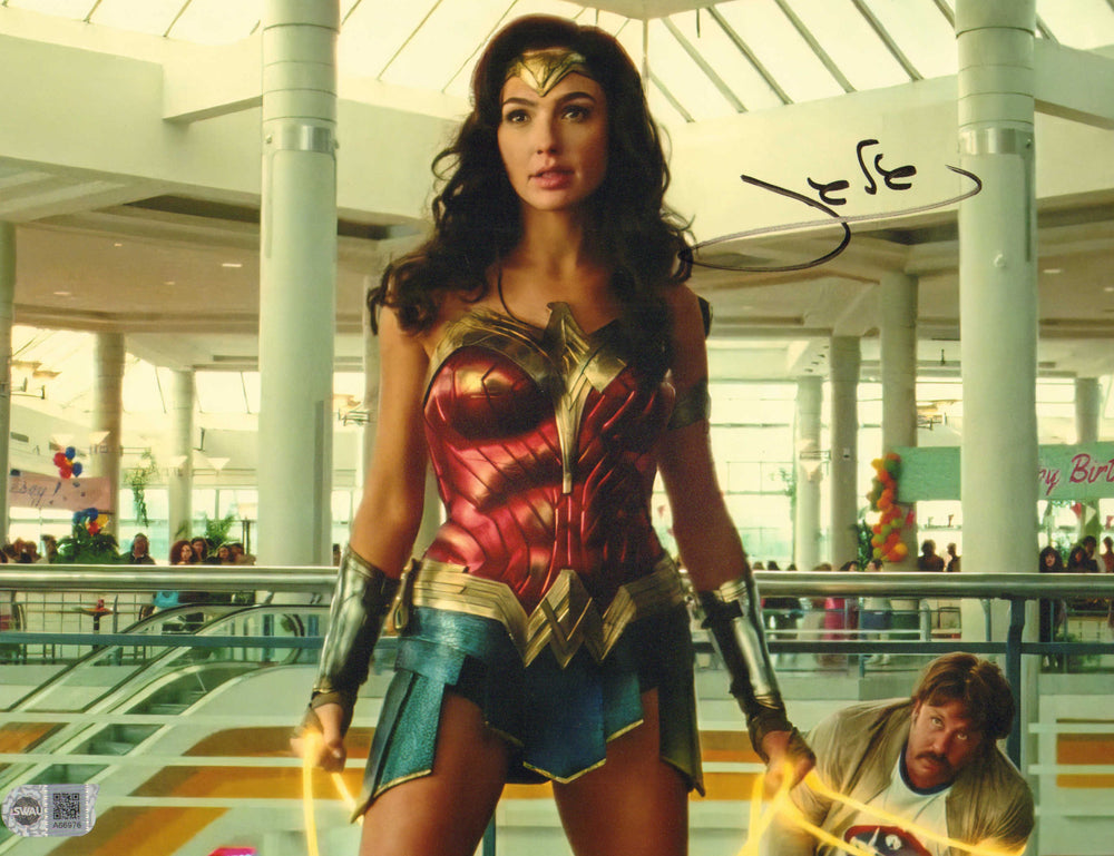 Gal Gadot as Wonder Woman in Wonder Woman 1984 (SWAU) Signed 11x14 Photo