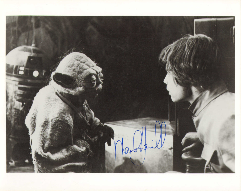 Mark Hamill as Luke Skywalker in Star Wars: The Empire Strikes Back Signed 8x10 Photo