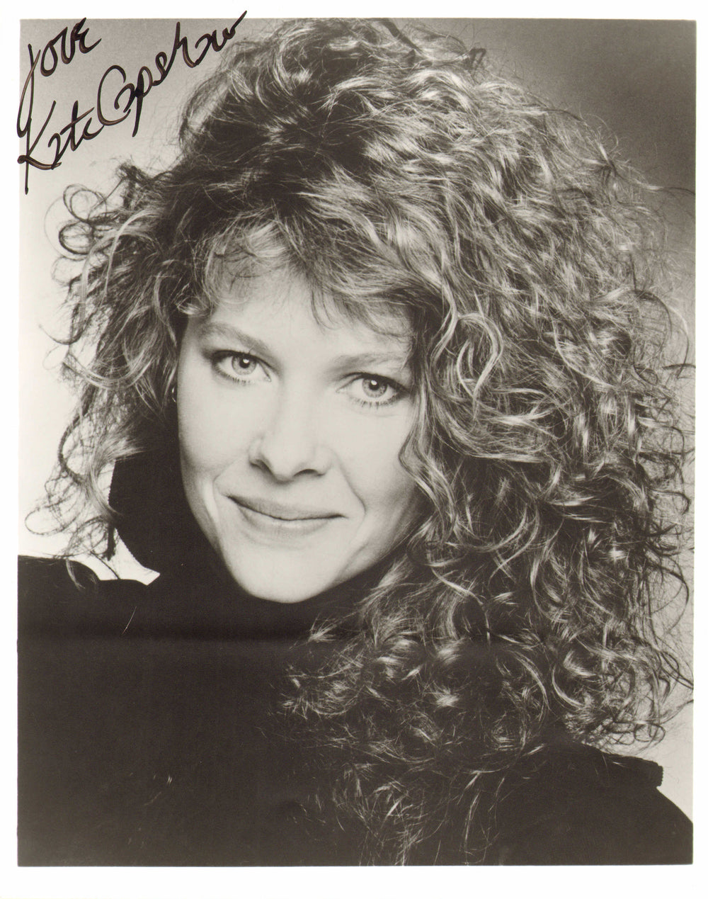 Kate Capshaw from Indiana Jones & The Temple of Doom Signed 8x10 Photo