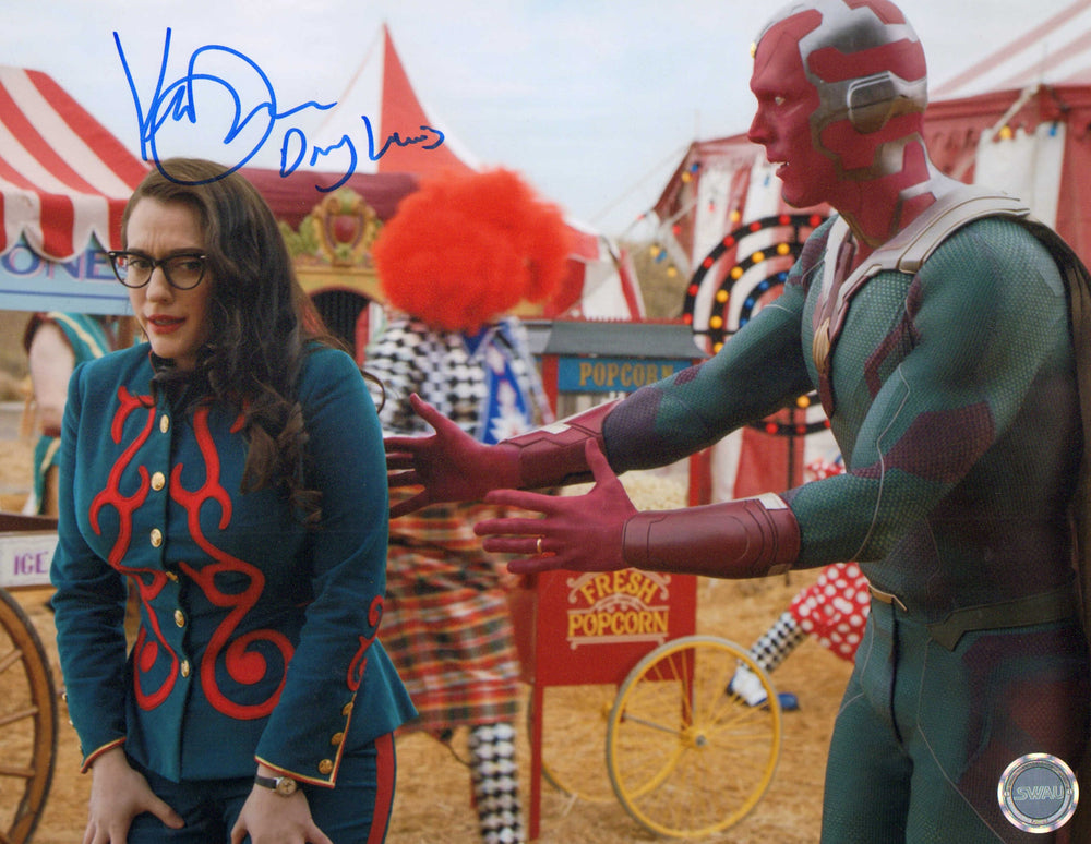 Kat Dennings as Darcy Lewis in WandaVision (SWAU) Signed 11x14 Photo withc Character Name