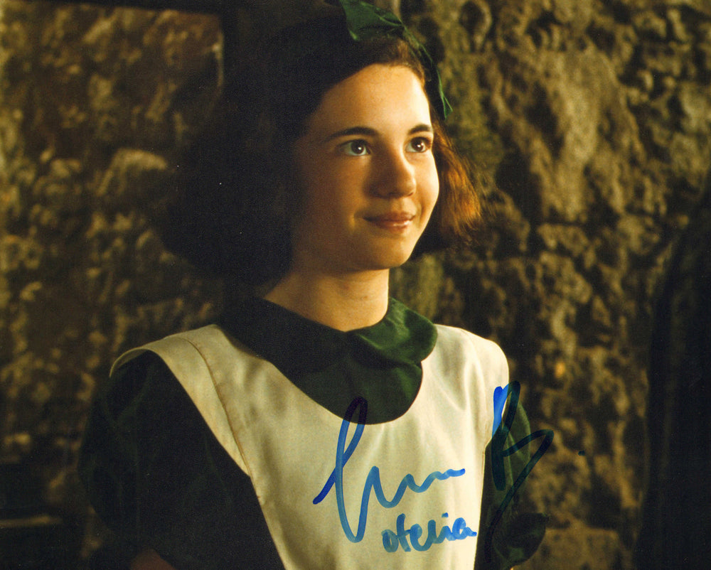 Ivana Baquero as Ophelia in Pan's Labyrinth Signed 8x10 Photo with Character Name