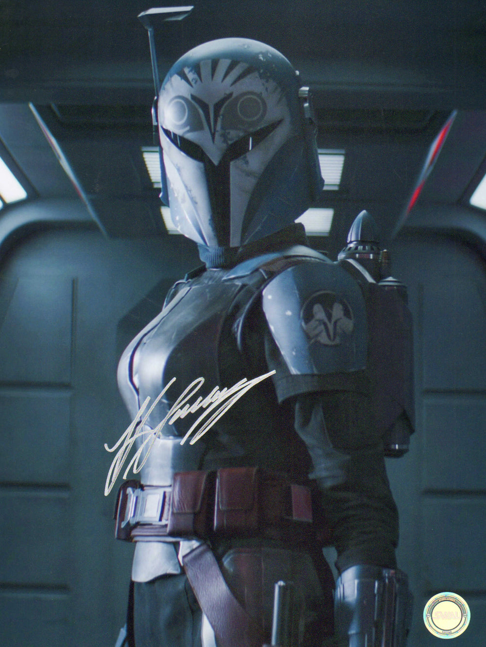 Katee Sackhoff as Bo-Katan in Star Wars: The Mandalorian (SWAU) Signed 11x14 Photo