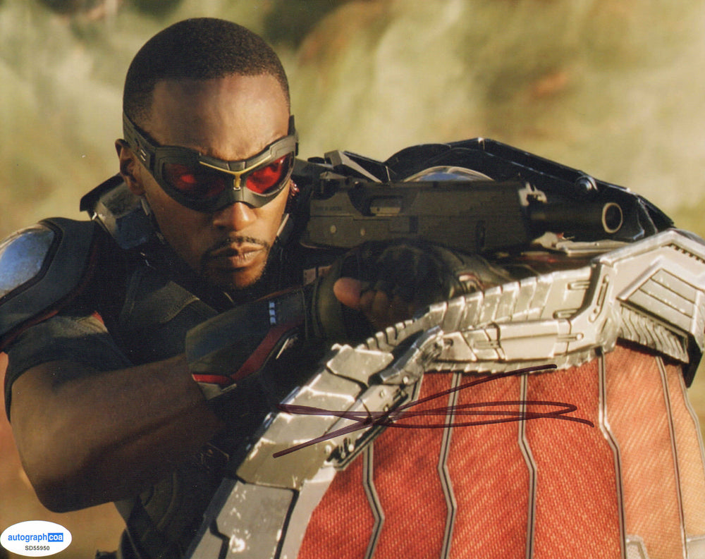 Anthony Mackie as Sam Wilson / Falcon in Captain America: Civil War Signed 8x10 Photo