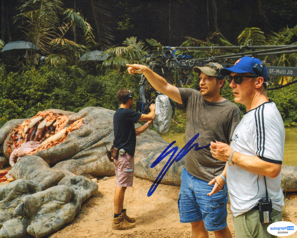 Gareth Edwards Director Behind the Scenes of Jurassic World Rebirth Signed 8x10 Photo