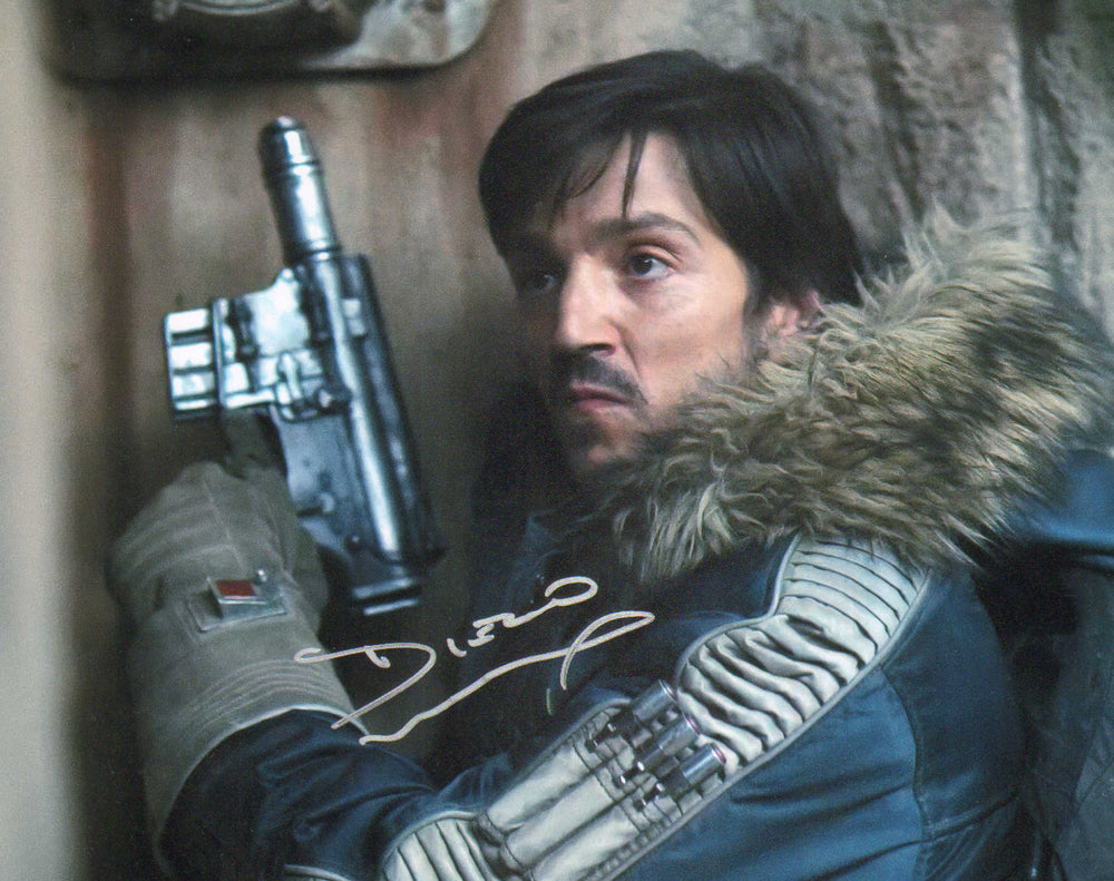 Diego Luna as Cassian Andor in Rogue One: A Star Wars Story (SWAU) Signed 8x10 Photo