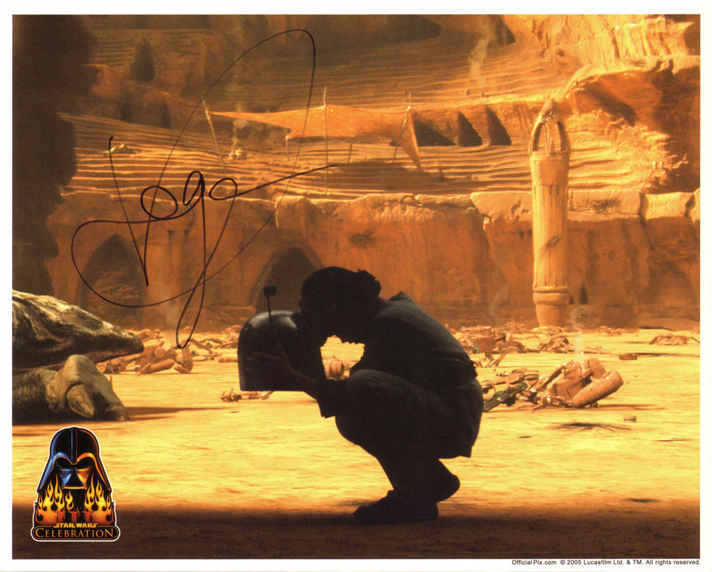 Daniel Logan as Young Boba Fett in Star Wars Episode II: Attack of the Clones (Official Pix Star Wars Celebration) Signed 8x10 Photo