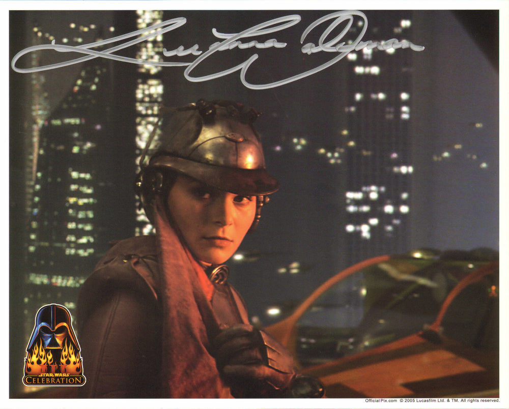 Leeanna Walsman as Zam Wesell in Star Wars Episode II: Attack of the Clones (Official Pix Celebration) Signed 8x10 Photo