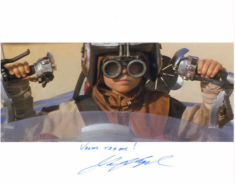 Jake Lloyd as Anakin Skywalker in Star Wars Episode I: The Phantom Menace Signed 8x10 Photo