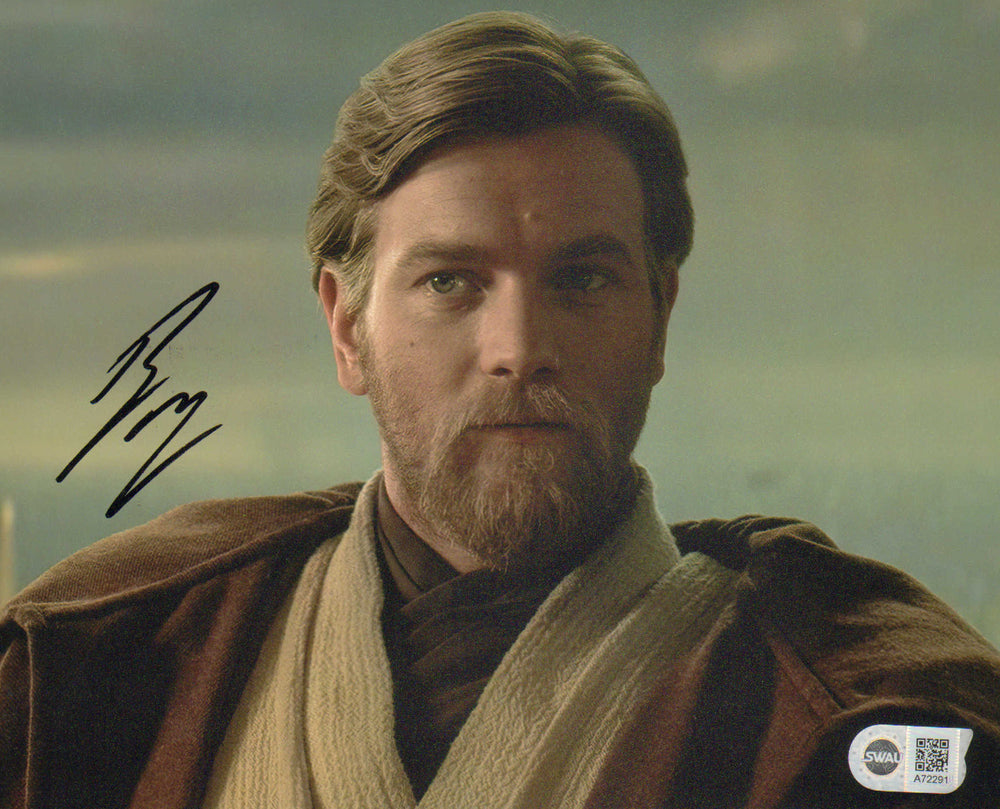 Ewan McGregor as Obi-Wan Kenobi in Star Wars Episode III: Revenge of the Sith (SWAU) Signed 8x10 Photo