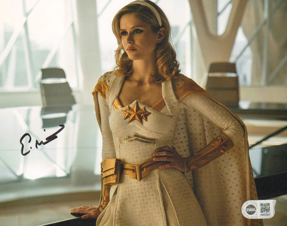 Erin Moriarty as Starlight in The Boys (SWAU) Signed 8x10 Photo